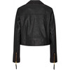 Madison Jacket / 99 Black  Gold Zipper  XS