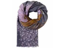 Paisley lace scarf - Candy floss