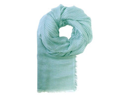 Light striped scarf