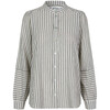 Lina Shirt Ls - 80 Stripe L