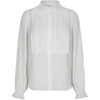 Ariel Shirt Ls - 01 White M