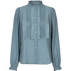 Ariel Shirt Ls - 29 Dusty Blue S