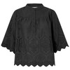 Louise Blouse SS - 18 Washed Black  Delivery Mar/Apr L