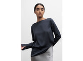 Kelly Blouse - Blue Grey S