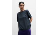 Yoli Blouse - Blue Grey L