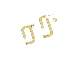 Linked Earrings -Gold