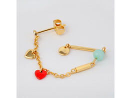 Topping Long Slim 1 Pcs / Gold Plated