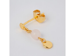 Topping Short Stone 1 Pcs / Gold Plated