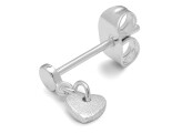 Topping Short Love U 1 Pcs / Silver Plated