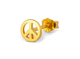 Peace 1 Pcs / Gold Plated