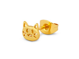 Kitty 1 Pcs / Gold Plated