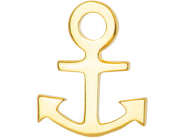 Anchor 1 Pcs / Gold Plated