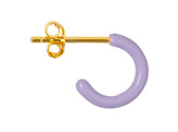 Color Hoop 1 Pcs-Enamel / Purple
