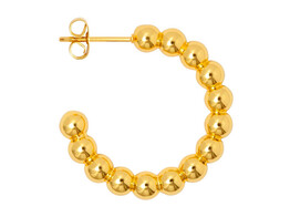 Hooball Large Pair / Gold Plated